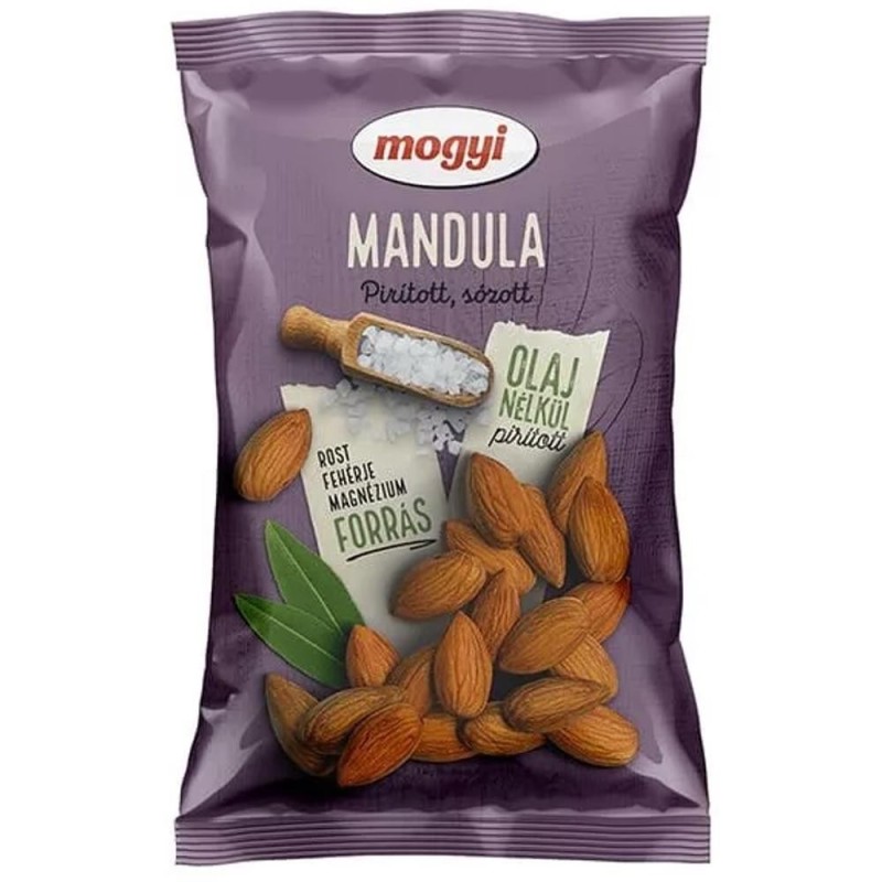 Migdale Coapte si Sarate, 120 g, Mogyi