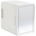 Mini Frigider pentru Cosmetice, 4 L, 36 W, Oglinda cu LED, Functie de Incalzire si Racire