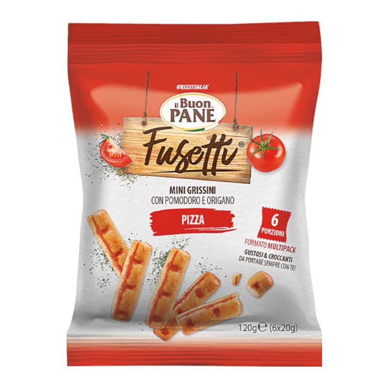 Mini Grisine cu Gust de Pizza, Fusetti Il Buon Pane, 120 g