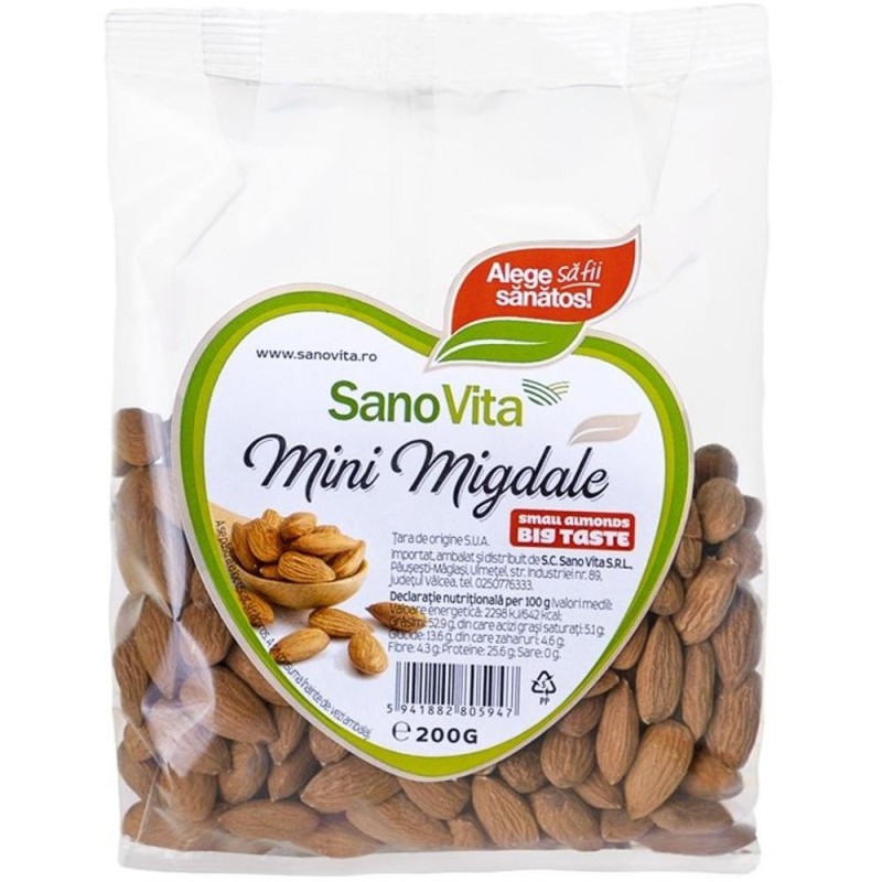 Mini Migdale, Sanovita, 200 g
