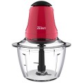 Mini Tocator, 200W, Vas din Sticla, Capacitate 1 l, Rosu