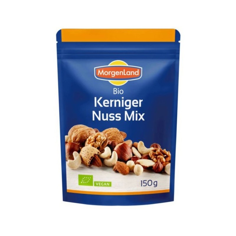 Mix BIO de Nuci, Alune, Migdale si Caju, 150 g, Morgenland