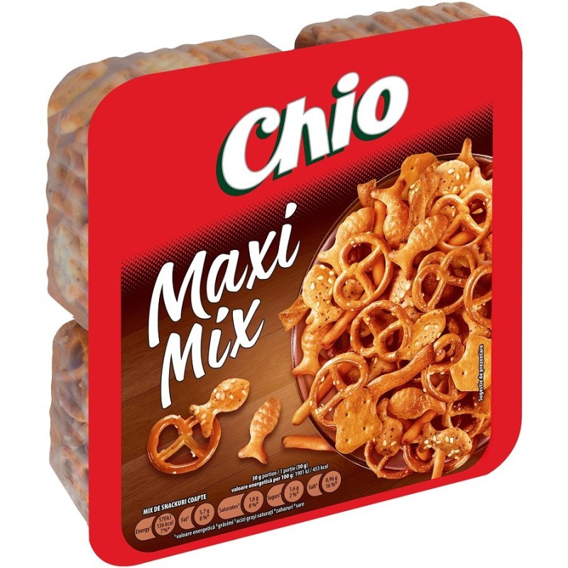 Mix de Covrigei si Biscuiti Chio Maxi Mix, 225 g