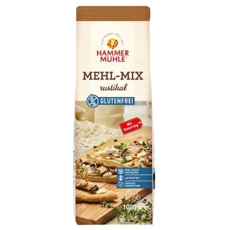 Mix de Faina Rustica fara Gluten, 1 kg, Hammer Muhle