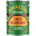 Mix de Fasole Bio pentru Taco, Amaizin, 400 g
