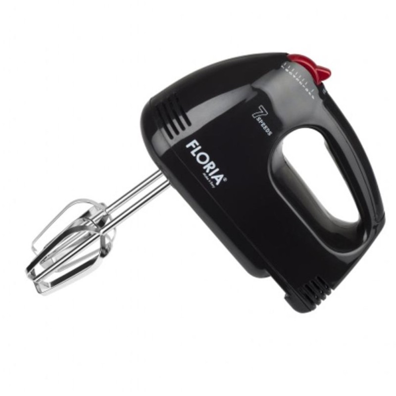 Mixer de Mana, Putere 100W, cu 7 Viteze, Negru