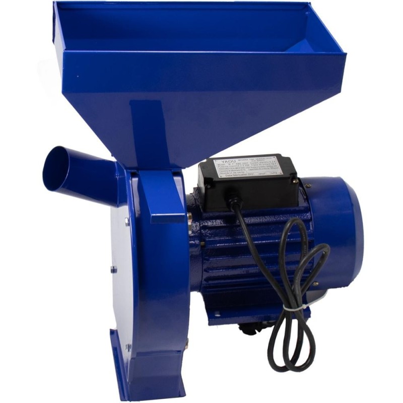 Moara Electrica pentru Macinat Cereale, 2.5 kW, Albastru, Z-tools