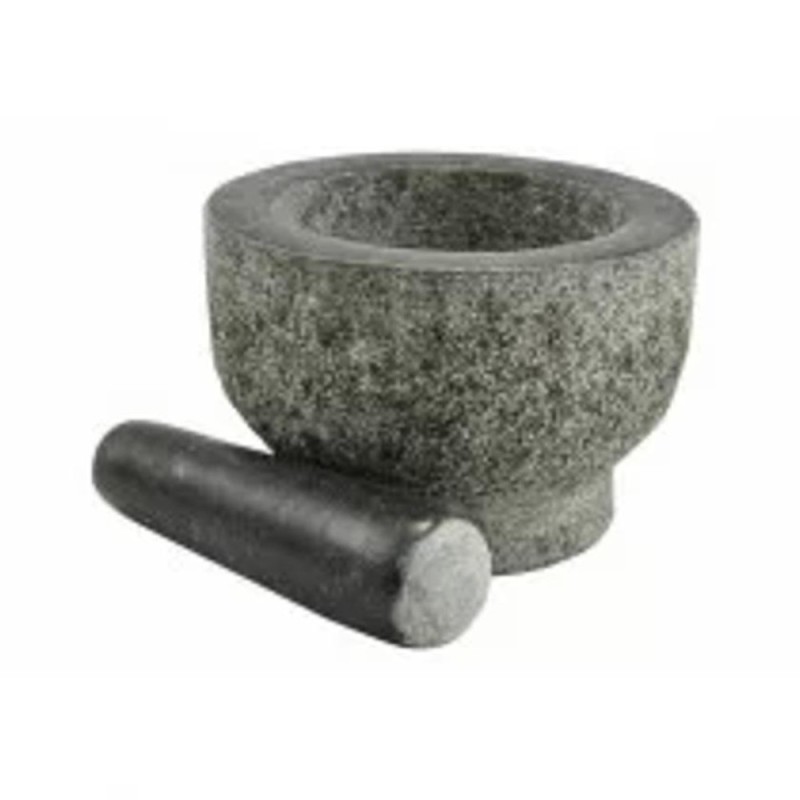 Mojar cu Pistil, Granit, 15 cm, Perfect Home