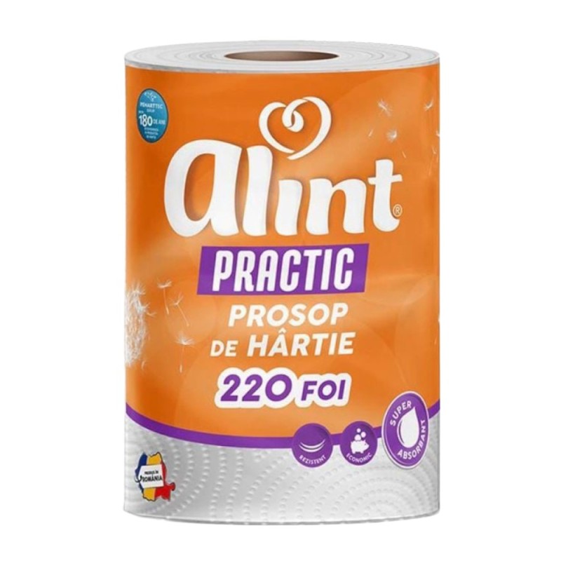 Monorola Alint, Practic, 2 Straturi, 1 Rola, 220 Foi