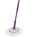 Mop Click-Click Oti, Microfibra, Coada Metalica, 130 cm