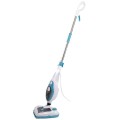 Mop cu Abur 1500 W, Rezervor 400 ml, Temperatura Maxima 150 grade C, Spray Detergent, Albastru, Daewoo