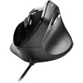 Mouse Laser cu Fir NGS Samsara, 3200DPI, Ergonomic, Negru