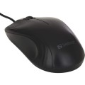 Mouse Optic Sandberg 631-01, 1200DPI, USB, Negru