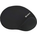 Mouse Pad Ergonomic cu Gel, Sandberg, Negru