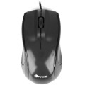 Mouse USB 1000 DPI, Negru, NGS