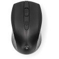 Mouse Wireless Nedis, 1600DPI, 4 Butoane, Negru