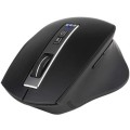 Mouse Wireless Reincarcabil, Bluetooth 5.0, Blur-RB, 3200DPI, Negru, NGS