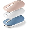Mouse Wireless Reincarcabil NGS Shell RB, Bluetooth 5.0, 1600DPI, Silent Click, USB-C
