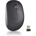 Mouse Wireless, USB, 1000DPI, Silent Click, Negru, NGS