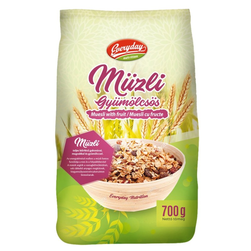 Muesli cu Fructe, Everyday, 700 g