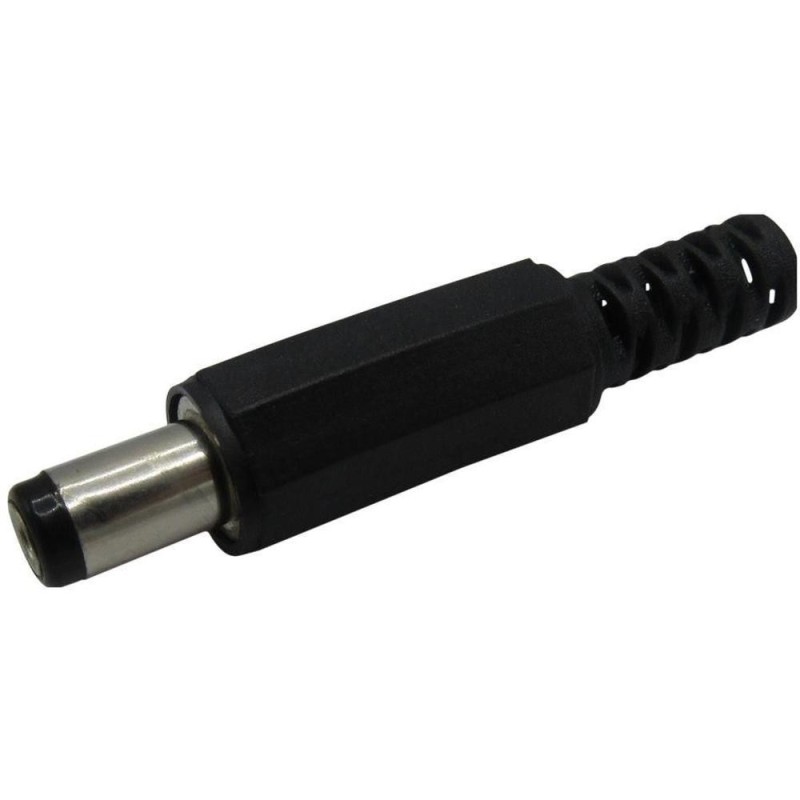 Mufa Alimentare Tata pe Cablu 5.5 x 2.5 mm, Negru