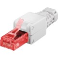 Mufa Retea RJ45 8P8C, Cat 6 Neecranat, Conectare fara Scule, Goobay