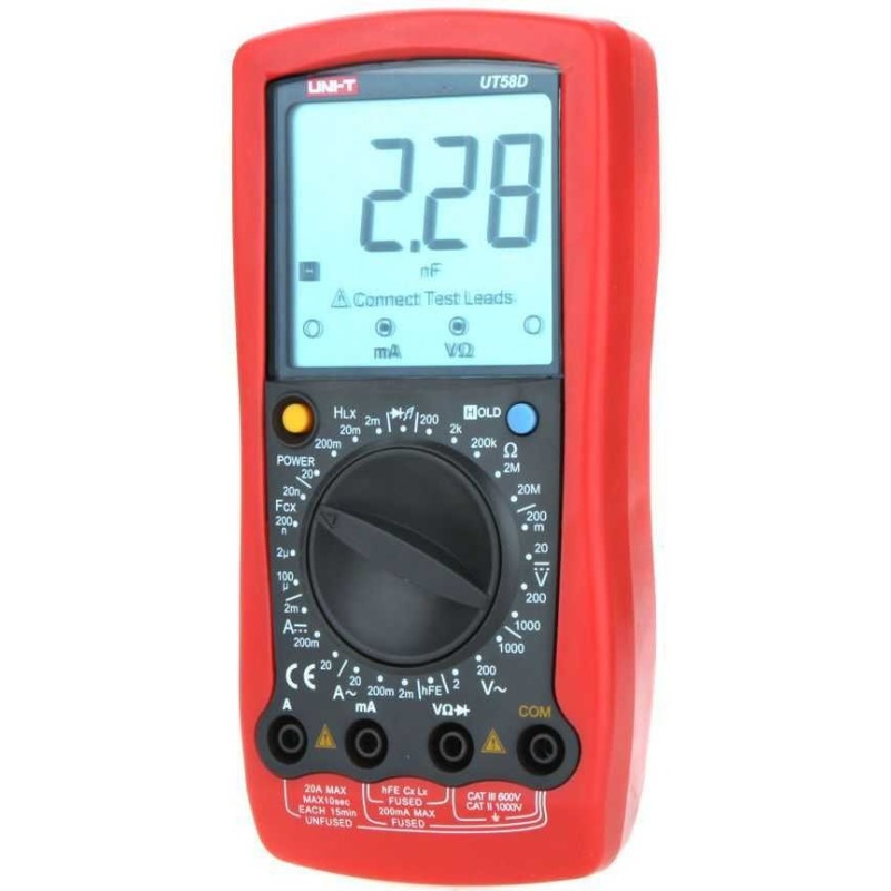 Multimetru Digital UT58D, UNI-T