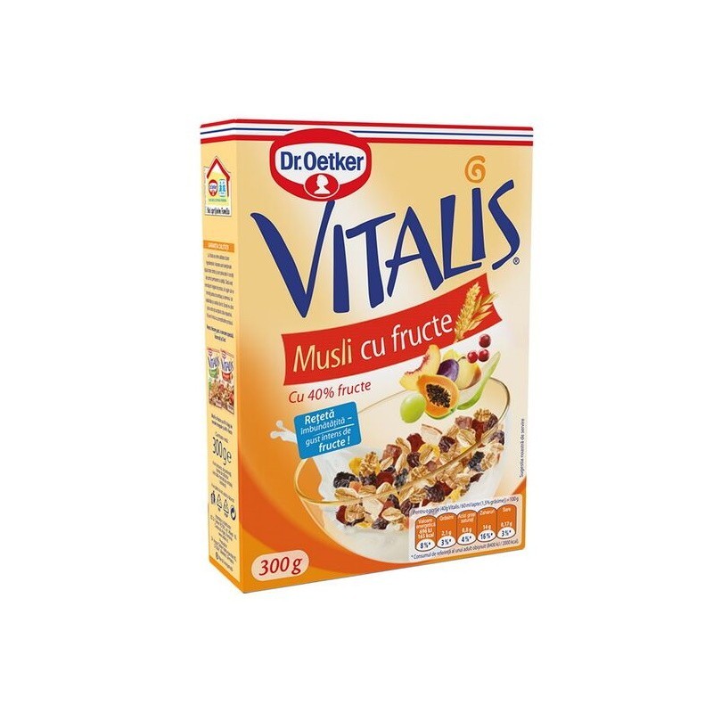 Musli Dr. Oetker cu Fructe 300 g