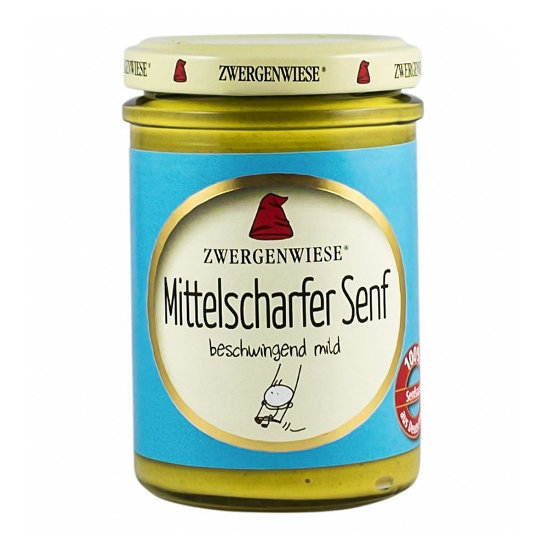 Mustar Bio Mediu Iute, 160ml Zwergenwiese