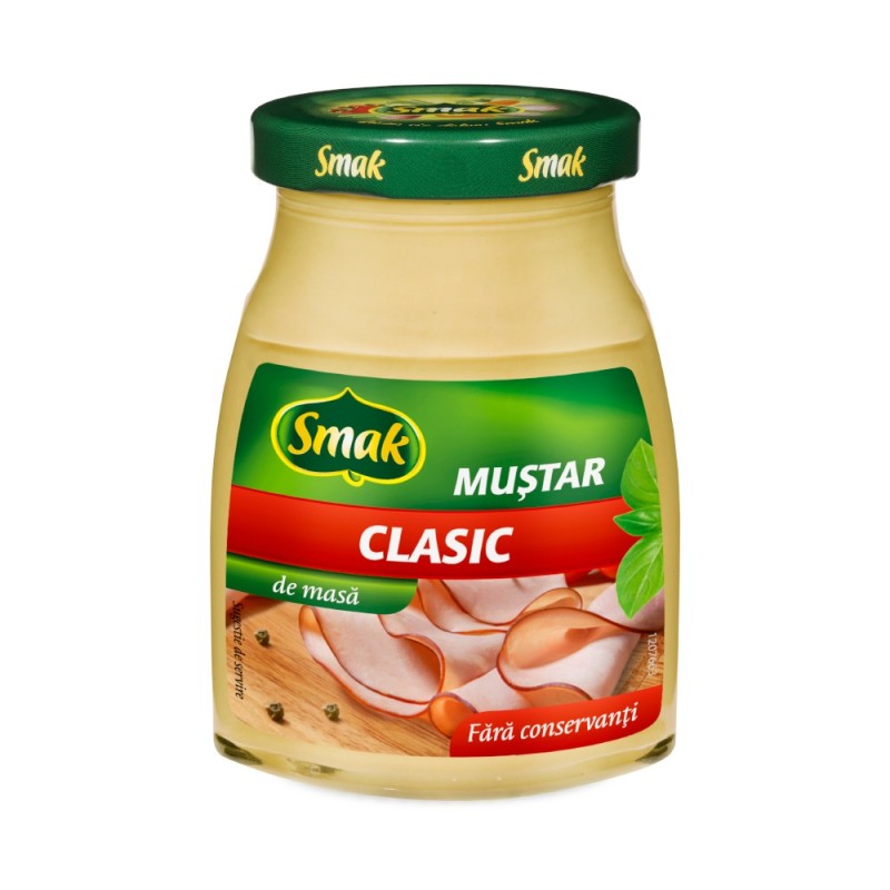 Mustar Clasic, Smak, 180 g