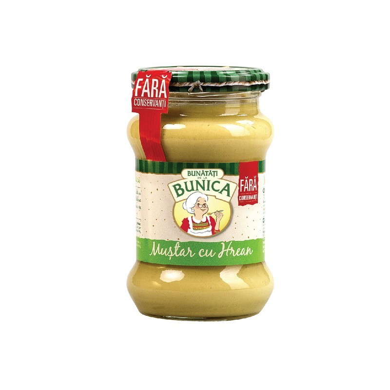 Mustar cu Hrean, Bunica, 270 g