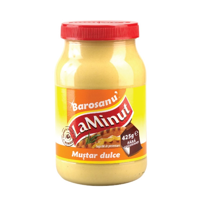 Mustar Dulce Barosanu' La Minut, 425 g