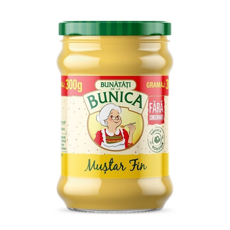 Mustar Fin, Bunica, 300 g