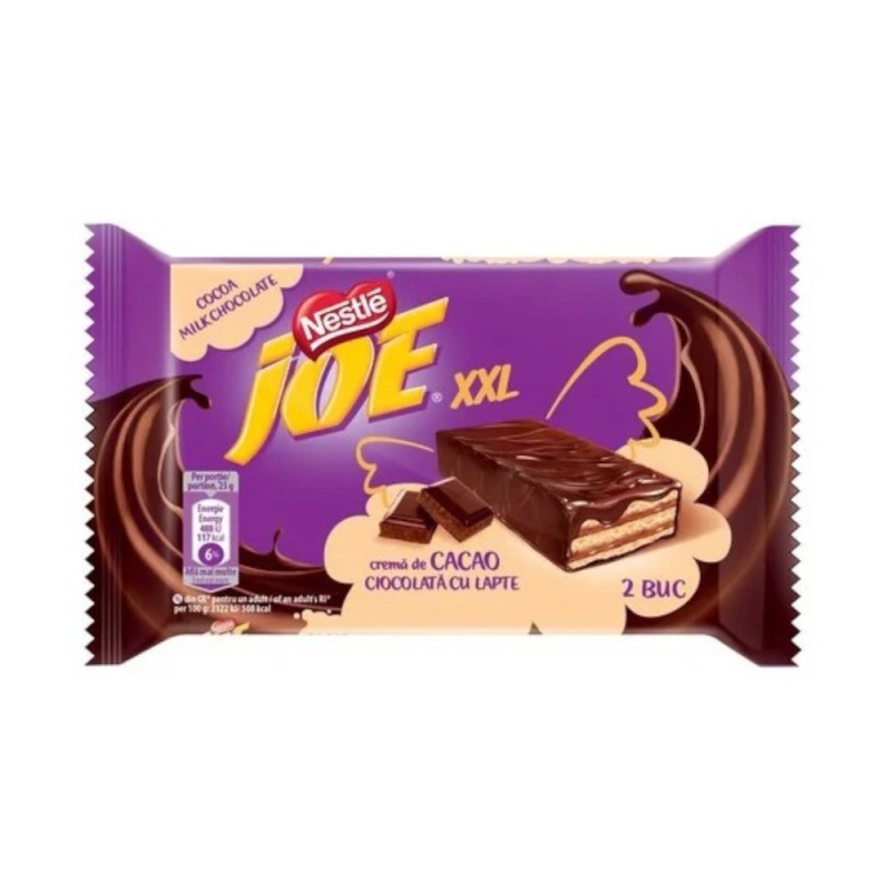 Napolitana cu Crema de Cacao si Ciocolata Joe XXL, Nestle, 46 g