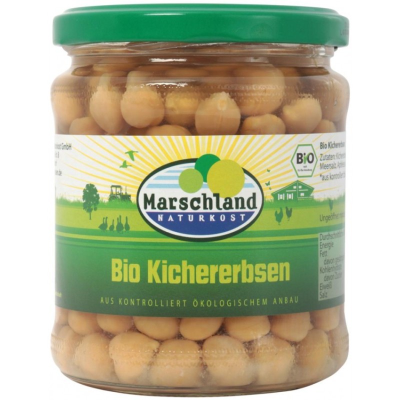 Naut BIO, 330 g / 220 g, Marschland Naturkost