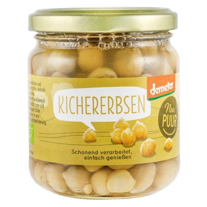 Naut Bio si Demeter, 200 g, Nur Puur