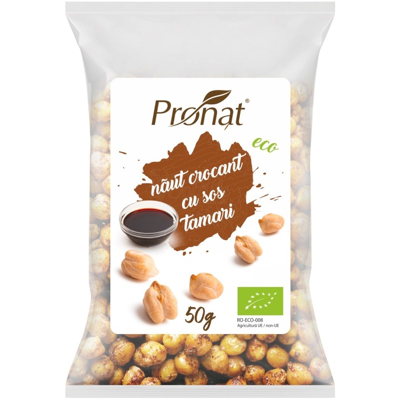 Naut Crocant cu Sos Tamari, Bio, 50 g