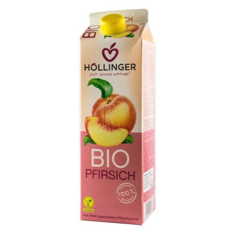 Nectar BIO din Piersici, 1 l, Hollinger