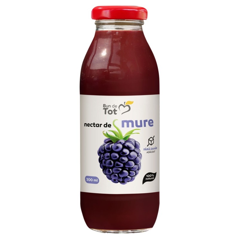 Nectar de Mure fara Zahar, 300 ml, Bun de Tot