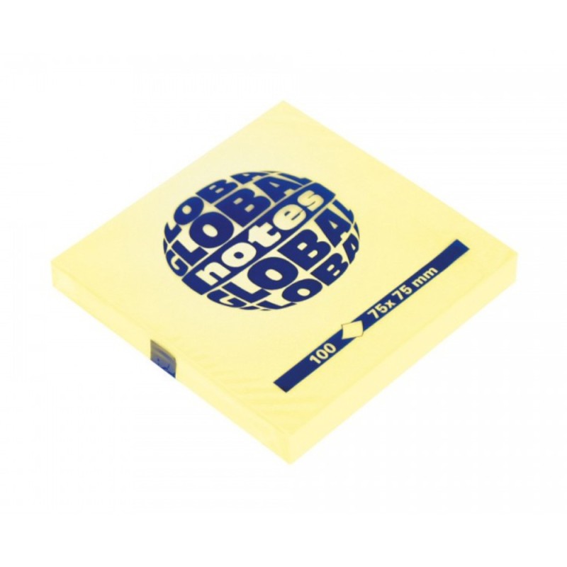 Notite Autoadezive, Spree, Galben Pastel, 100 File, 75 x 75 mm