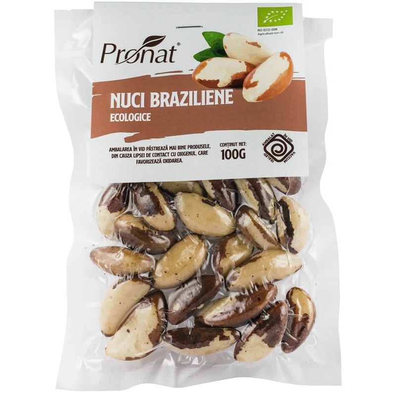 Nuci Braziliene Bio, 100 g