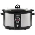 Oala Electrica Slow Cooker G3Ferrari Fuocolento, 6.5 l, 320 W, Capac Sticla
