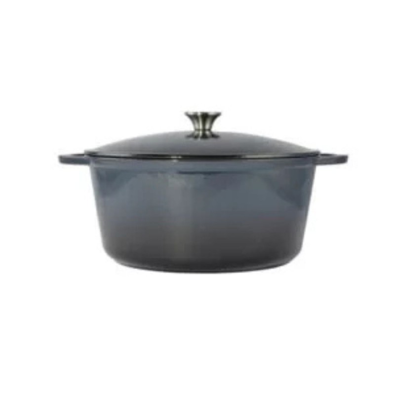 Oala Fonta Emailata, Perfect Home, Albastru, 8 l , 32 cm