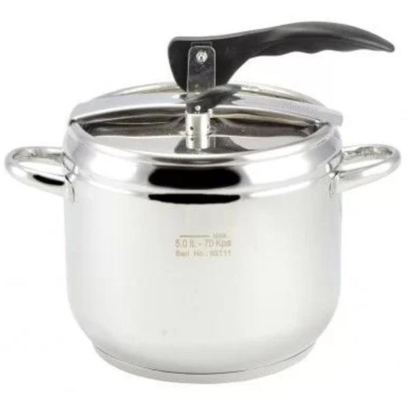 Oala sub Presiune din Inox, 5 l, Argintiu, Royalty Line