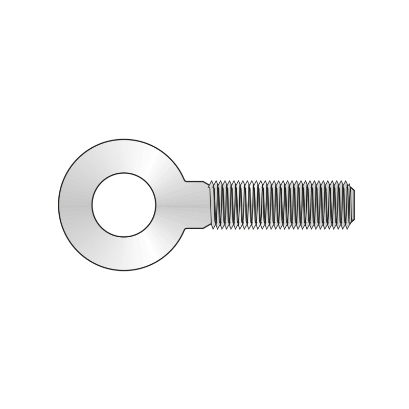 Ochi Filetat Forjat Otel Zincat-M 16 X 95