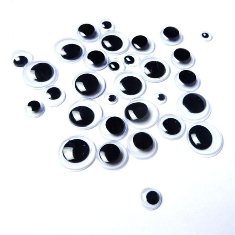 Ochisori Negri Diverse Marimi, 100 Bucati