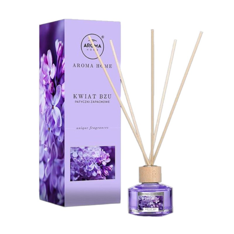 Odorizant Camera cu Betisoare, Aroma Home, Unique, Lila, 50 ml