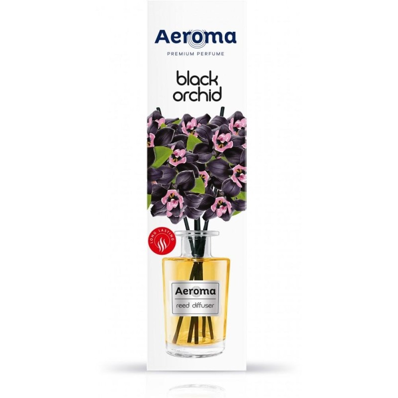 Odorizant de Camera Aeroma Diffuser, Orhidee Neagra, 100 ml
