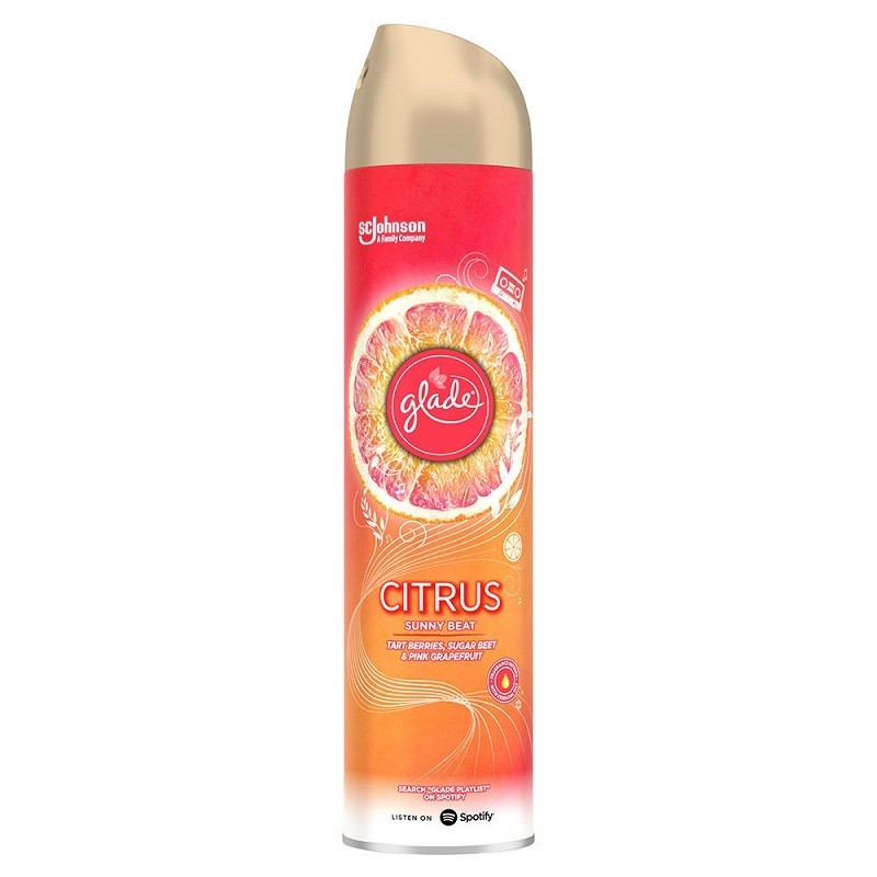 Odorizant de Camera Spray Glade Limited Edition, Citrice, 300 ml