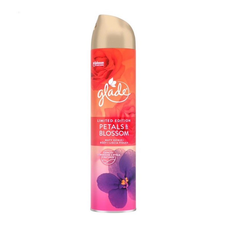 Odorizant de Camera Spray Glade Limited Edition, Petals and Blossom, 300 ml